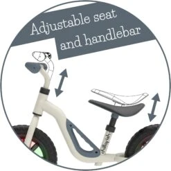 Chillafish Charlie Glow Balance Bike - 10" Wheel - Beige -Apollo® Sale Store 632102c