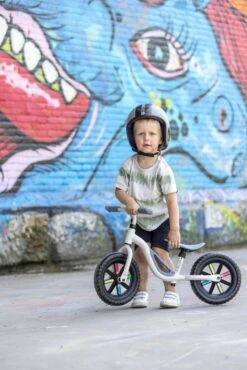 Chillafish Charlie Glow Balance Bike - 10" Wheel - Beige -Apollo® Sale Store 632102n