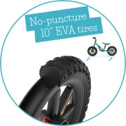 Chillafish Charlie Glow Balance Bike - 10" Wheel - Sky Blue -Apollo® Sale Store 632110e