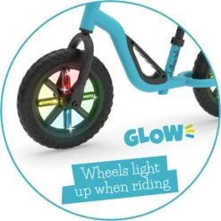 Chillafish Charlie Glow Balance Bike - 10" Wheel - Sky Blue -Apollo® Sale Store 632110f