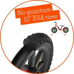 Chillafish Charlie Glow Balance Bike - 10" Wheel - Orange -Apollo® Sale Store 632150e