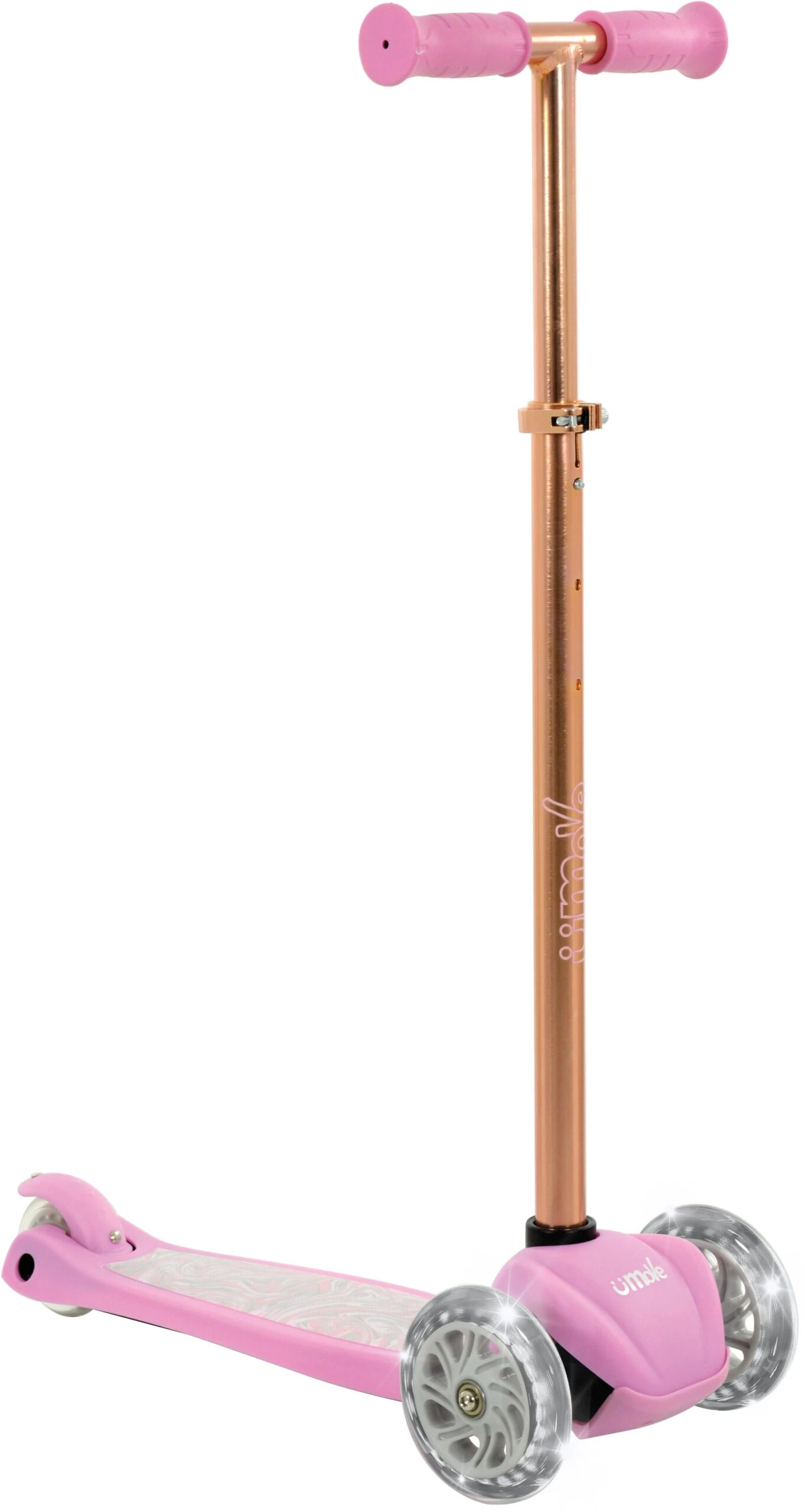 U-Move Flex Tilt Scooter With LED Wheels - Pink 3 U-Move Flex Tilt Scooter With LED Wheels - Pink