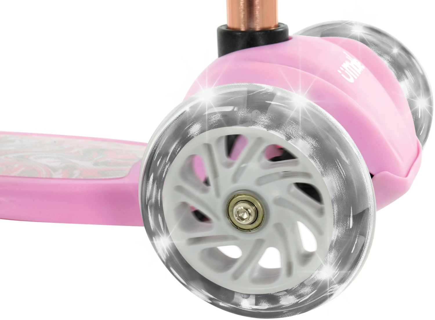 U-Move Flex Tilt Scooter With LED Wheels - Pink 10 U-Move Flex Tilt Scooter With LED Wheels - Pink - Image 8