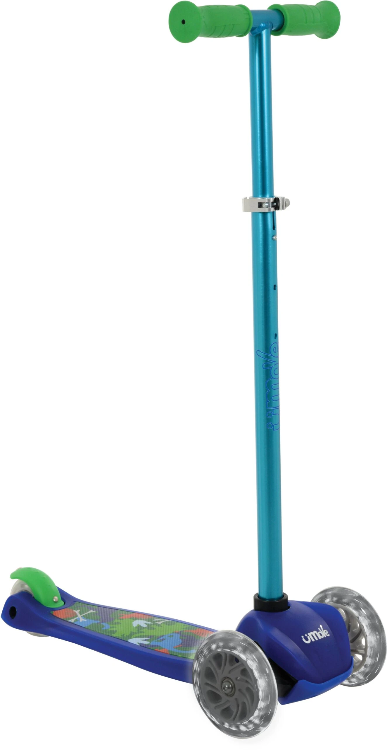 U-Move Flex Tilt Scooter With LED Wheels - Blue 3 U-Move Flex Tilt Scooter With LED Wheels - Blue