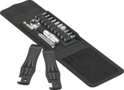 Wera Bicycle Set 1 Zyklop Ratchet Screwdriver Mini Pouch Set 14pcs