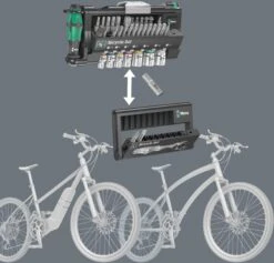 Wera Bicycle Set 3 Kraftform Ratchet, Screwdriver & Socket Set 39pcs -Apollo® Sale Store 679222c