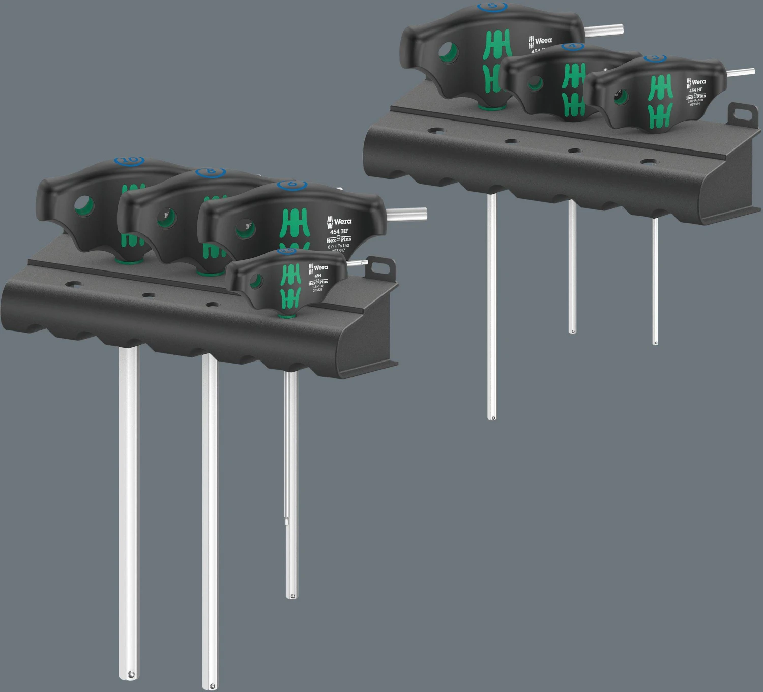 Wera 454/7 HF Screwdriver Set T-Handle Screwdrivers Hex-Plus 7pcs 4 Wera 454/7 HF Screwdriver Set T-Handle Screwdrivers Hex-Plus 7pcs - Image 2