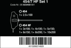 Wera 454/7 HF Screwdriver Set T-Handle Screwdrivers Hex-Plus 7pcs 9 Wera 454/7 HF Screwdriver Set T-Handle Screwdrivers Hex-Plus 7pcs -Apollo® Sale Store 680110b