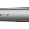 Wera 8003 B Zyklop Metal Ratchet With Push-Through Square And 3/8 Drive 222mm