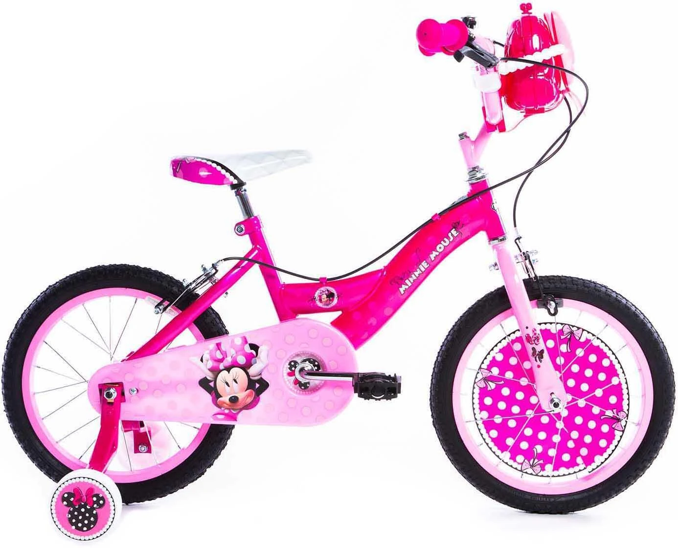Huffy Disney Minnie Mouse Kids Bike - 16" Wheel 4 Huffy Disney Minnie Mouse Kids Bike - 16" Wheel - Image 2