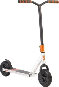 Invert Supreme Taunt Dirt Stunt Scooter - Raw/Orange/Green