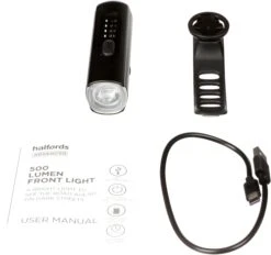 Halfords Advanced 500 Lumen Front Bike Light -Apollo® Sale Store 693702d