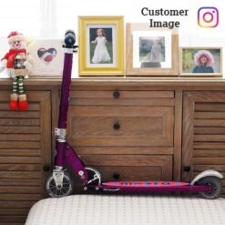 Micro Sprite Purple Stripe Kids Scooter -Apollo® Sale Store 704266x