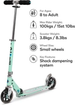 Micro Speed Scooter - Mint -Apollo® Sale Store 704290b