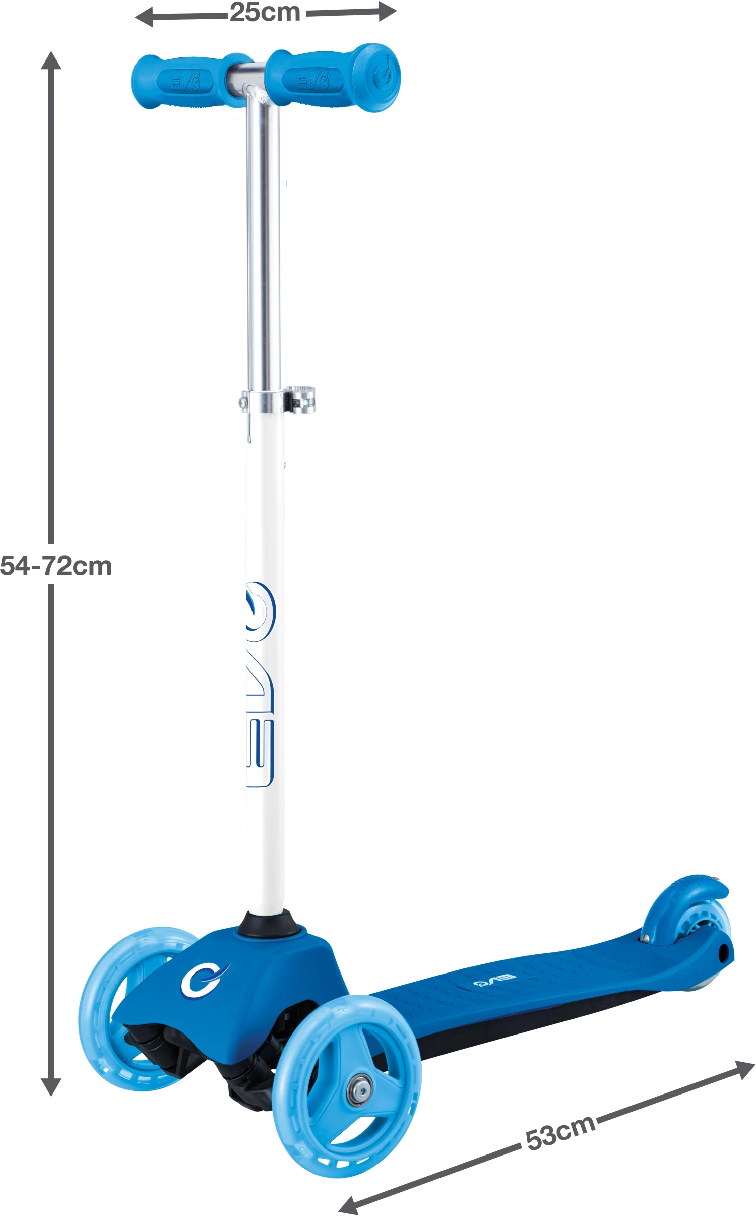 EVO 3 In 1 Cruiser Scooter - Blue 5 EVO 3 In 1 Cruiser Scooter - Blue - Image 3