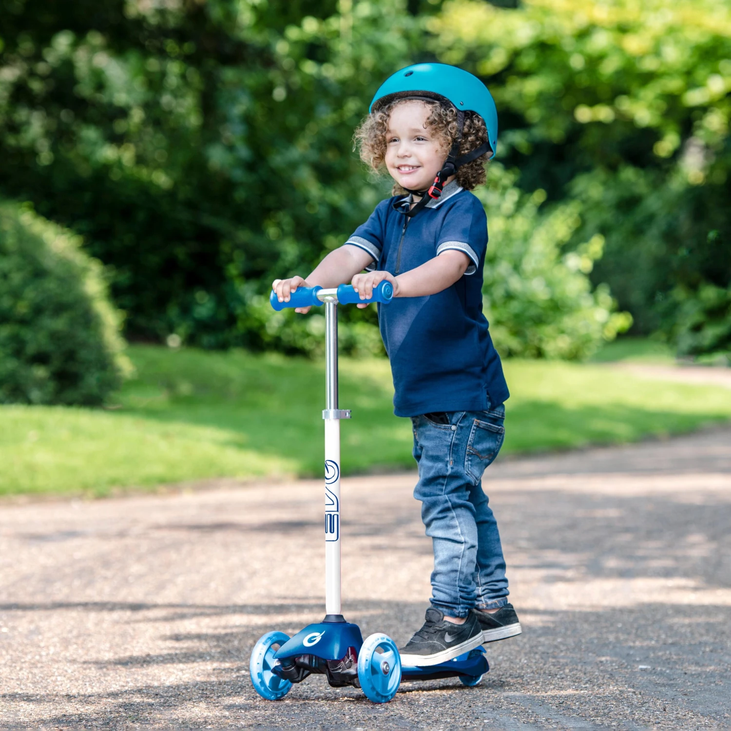 EVO 3 In 1 Cruiser Scooter - Blue 10 EVO 3 In 1 Cruiser Scooter - Blue - Image 8