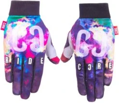 Core Protection Neon Galaxy Gloves - L