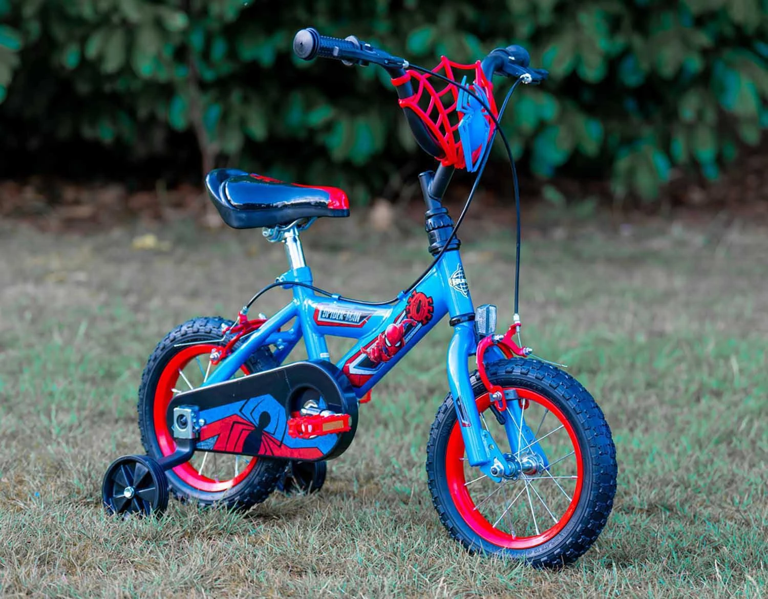 Huffy Spider-Man Quick Connect Kids Bike - 12" Wheel 5 Huffy Spider-Man Quick Connect Kids Bike - 12" Wheel - Image 3