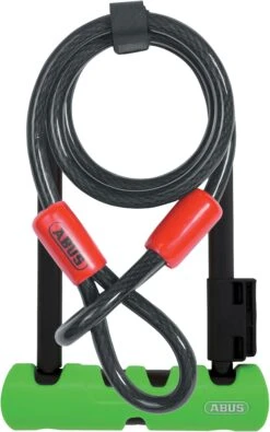 Abus 410 D-Lock + Cable, 230mm