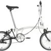 Brompton A Line Folding Bike - Papyrus White - 16" Wheel -Apollo® Sale Store 750486