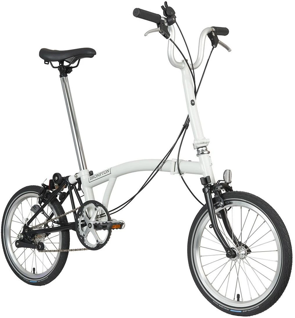 Brompton A Line Folding Bike - Papyrus White - 16" Wheel 4 Brompton A Line Folding Bike - Papyrus White - 16" Wheel - Image 2