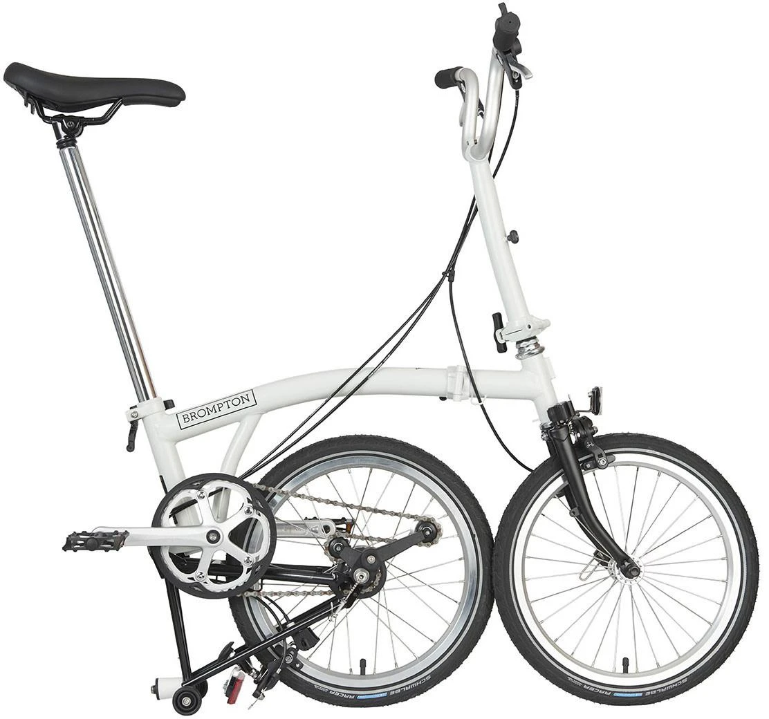Brompton A Line Folding Bike - Papyrus White - 16" Wheel 5 Brompton A Line Folding Bike - Papyrus White - 16" Wheel - Image 3