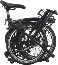 Brompton C Line Explore Low Handlebar Folding Bike - Matt Black - 16" Wheel 10 Brompton C Line Explore Low Handlebar Folding Bike - Matt Black - 16" Wheel -Apollo® Sale Store 751550c