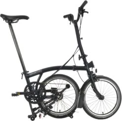 Brompton C Line Urban High Handlebar Folding Bike - Matt Black - 16" Wheel 9 Brompton C Line Urban High Handlebar Folding Bike - Matt Black - 16" Wheel -Apollo® Sale Store 751678b