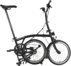 Brompton C Line Urban Mid Handlebar Folding Bike - Matt Black - 16" Wheel -Apollo® Sale Store 751686b