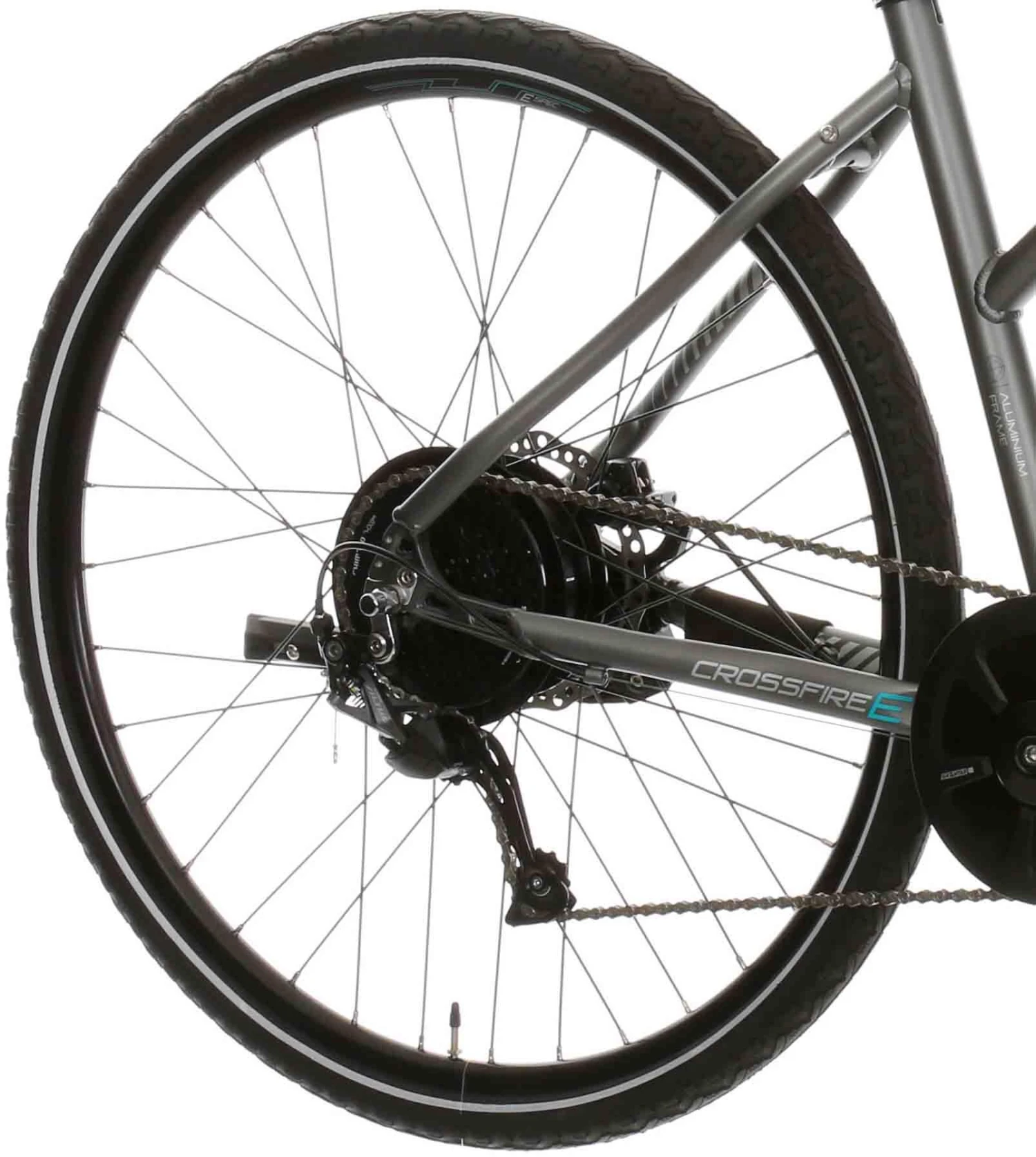 Second Hand Grade B - Carrera Crossfire E Womens Electric Hybrid Bike - S, M Frames 6 Second Hand Grade B - Carrera Crossfire E Womens Electric Hybrid Bike - S, M Frames - Image 4