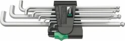 Wera Hex-Plus 4 L-key Set Chrome-Plated