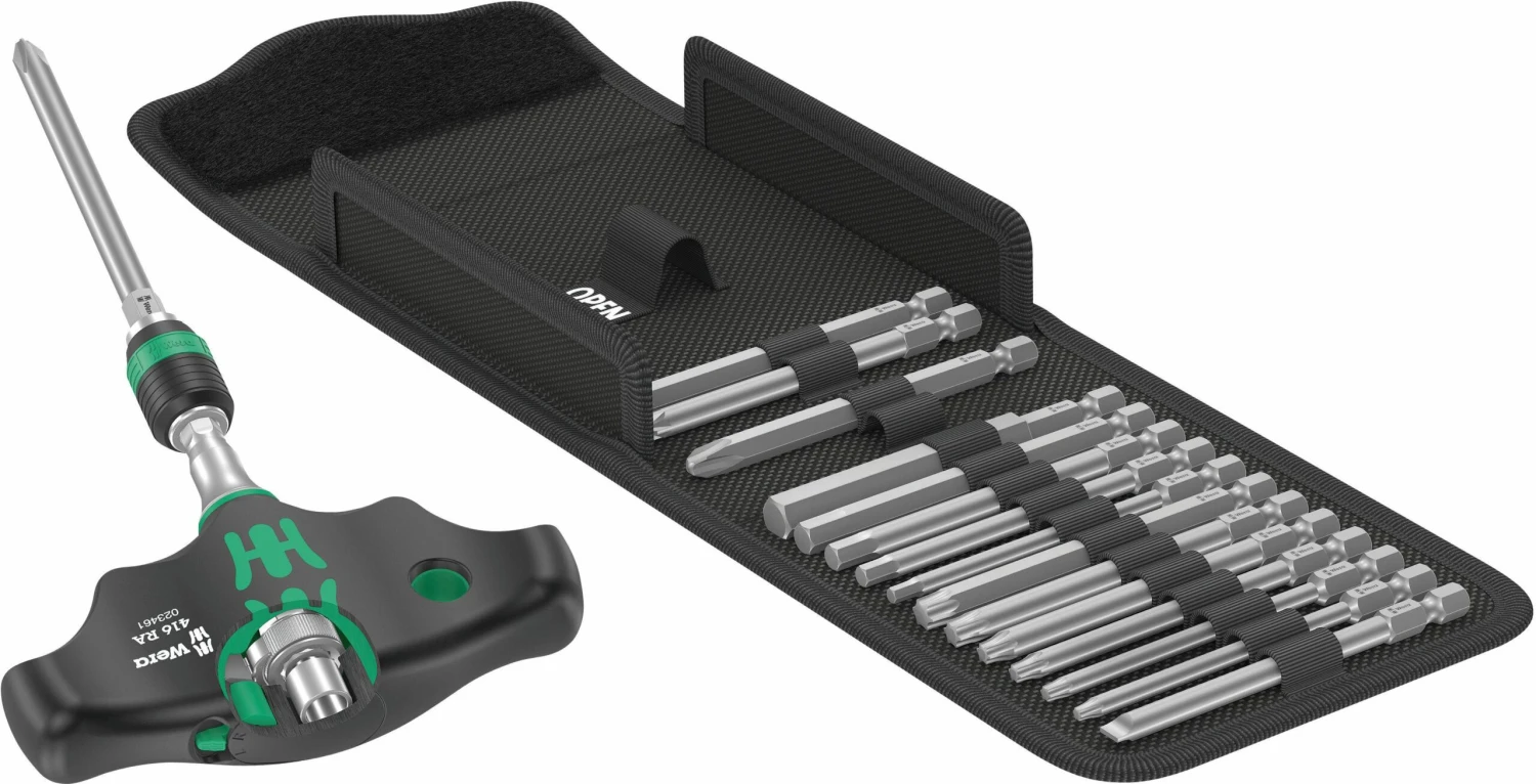 Wera Kraftform Kompakt 400 Ratchet Screwdriver Set 3 Wera Kraftform Kompakt 400 Ratchet Screwdriver Set