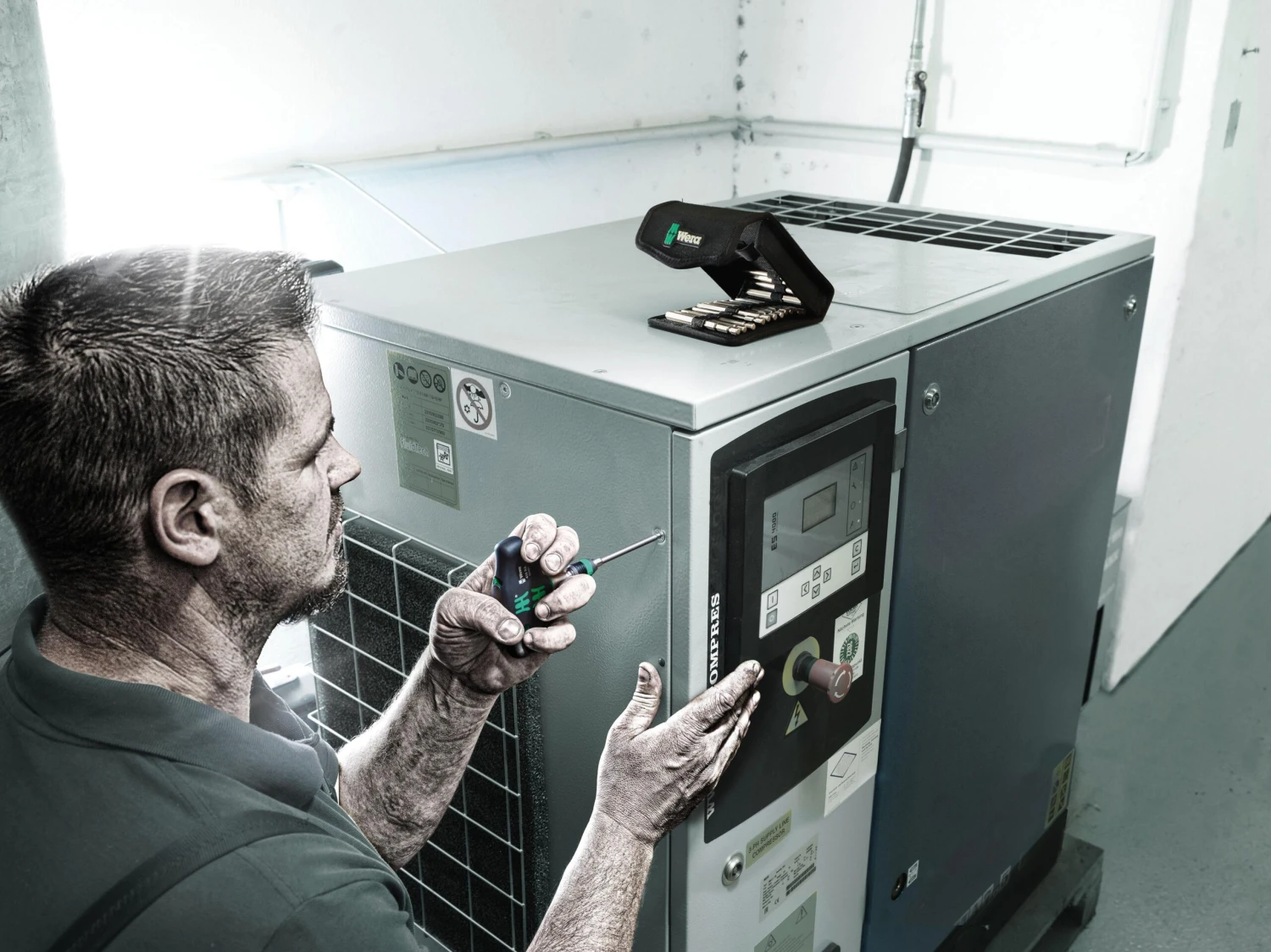 Wera Kraftform Kompakt 400 Ratchet Screwdriver Set 10 Wera Kraftform Kompakt 400 Ratchet Screwdriver Set - Image 8