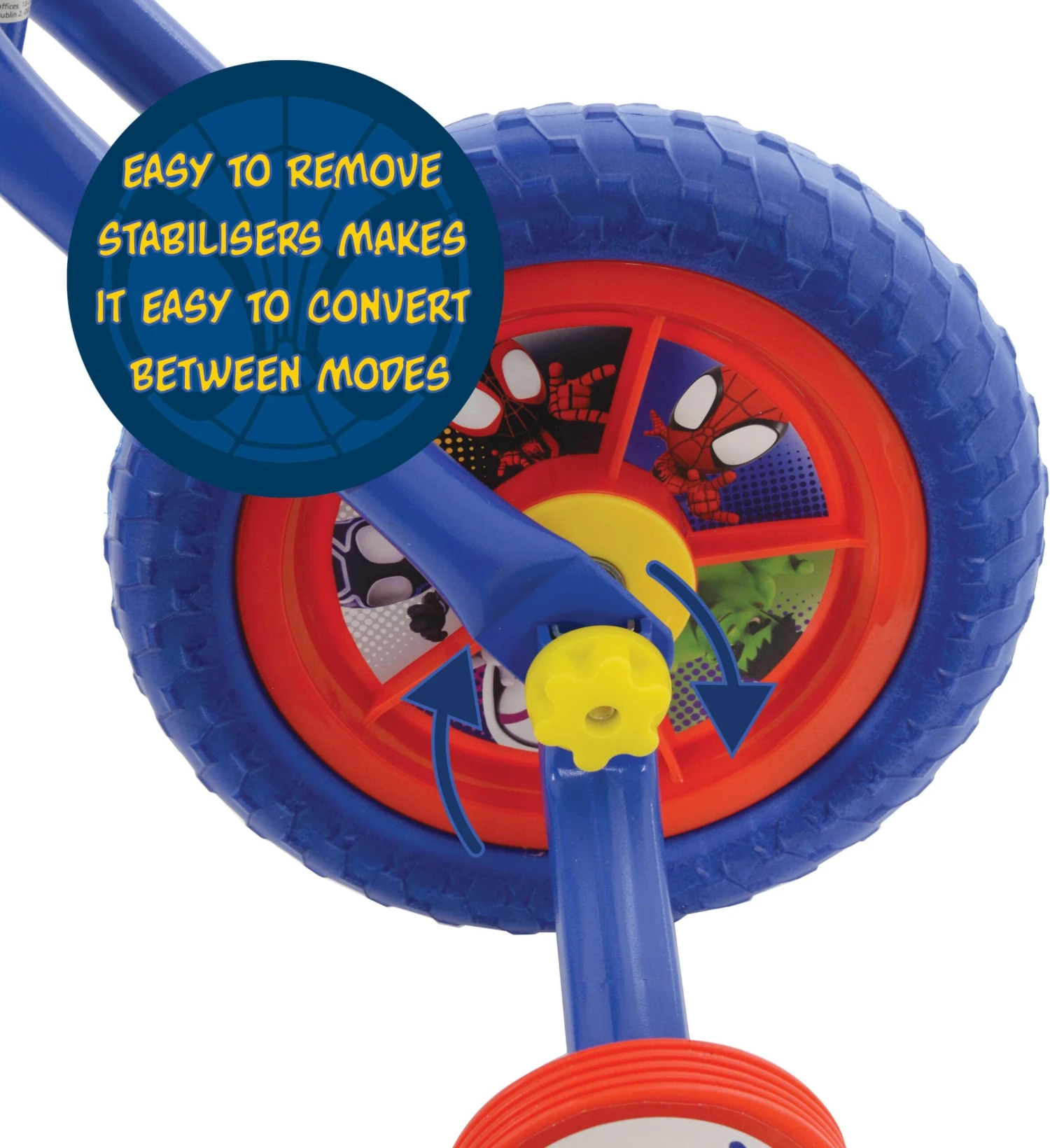 Spider-Man Spidey & His Amazing Friends 2 In 1 Balance Bike - 10" Wheel 13 Spider-Man Spidey & His Amazing Friends 2 In 1 Balance Bike - 10" Wheel - Image 11