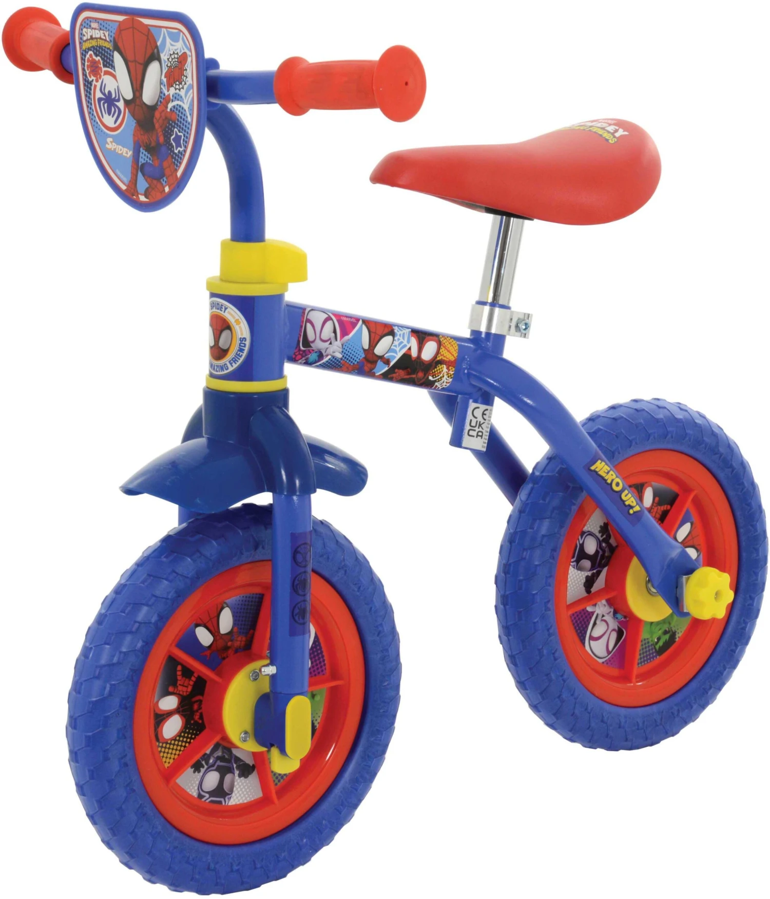 Spider-Man Spidey & His Amazing Friends 2 In 1 Balance Bike - 10" Wheel 17 Spider-Man Spidey & His Amazing Friends 2 In 1 Balance Bike - 10" Wheel - Image 15