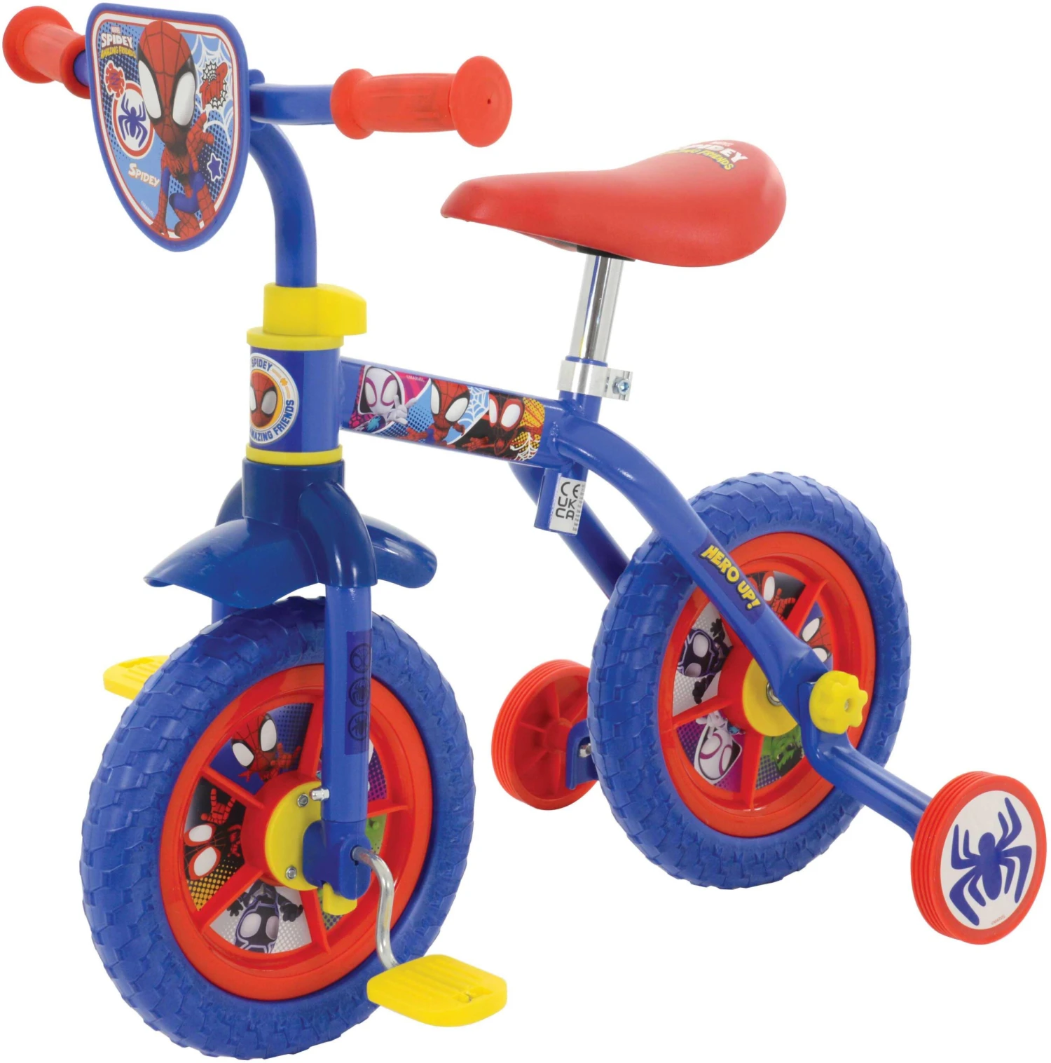 Spider-Man Spidey & His Amazing Friends 2 In 1 Balance Bike - 10" Wheel 18 Spider-Man Spidey & His Amazing Friends 2 In 1 Balance Bike - 10" Wheel - Image 16