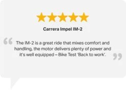 Second Hand Grade B - Carrera Impel Im-2.1 Microshift Electric Hybrid Bike - S/M, M/L Frames -Apollo® Sale Store 790990c