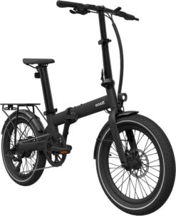 Eovolt Afternoon Electric Folding Bike - Onyx Black - 20" Wheel