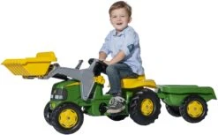 Rolly Kid John Deere Tractor With Frontloader & Trailer -Apollo® Sale Store 806349b