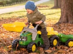 Rolly Kid John Deere Tractor With Frontloader & Trailer -Apollo® Sale Store 806349d