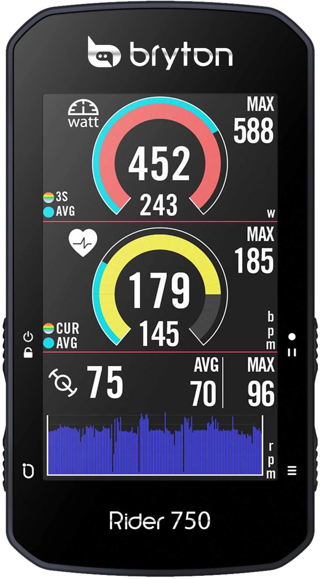 Bryton Rider 750T GPS Cycle Computer With Speed/Cadence & Heart Rate Bundle 4 Bryton Rider 750T GPS Cycle Computer With Speed/Cadence & Heart Rate Bundle - Image 2