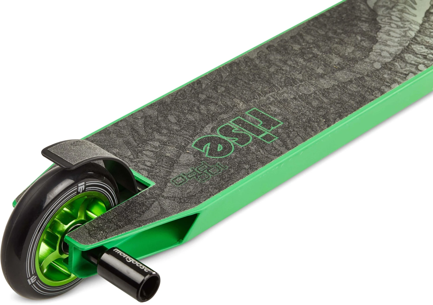 Mongoose Rise 100 Pro Freestyle Stunt Scooter - Black/Green 7 Mongoose Rise 100 Pro Freestyle Stunt Scooter - Black/Green - Image 5