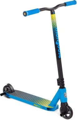 Mongoose Rise 110 Elite Freestyle Stunt Scooter - Blue/Green