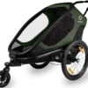 Hamax Outback One Child Bike Trailer, Green/Black -Apollo® Sale Store 821974