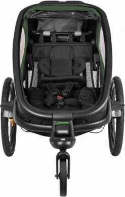 Hamax Outback One Child Bike Trailer, Green/Black -Apollo® Sale Store 821974c