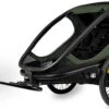 Hamax Outback Twin Child Bike Trailer, Green/Black -Apollo® Sale Store 822022