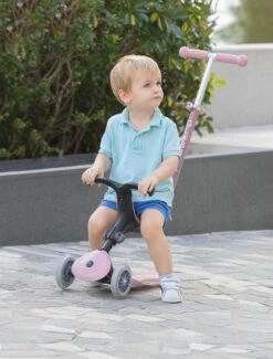 Globber Go Up Foldable Plus Eco Kids Scooter - Berry -Apollo® Sale Store 834430k