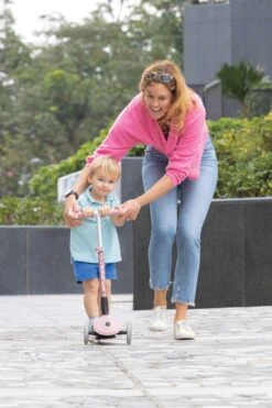 Globber Go Up Foldable Plus Eco Kids Scooter - Berry -Apollo® Sale Store 834430m