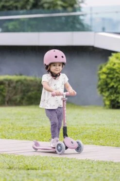 Globber Go Up Foldable Plus Eco Kids Scooter - Berry -Apollo® Sale Store 834430n