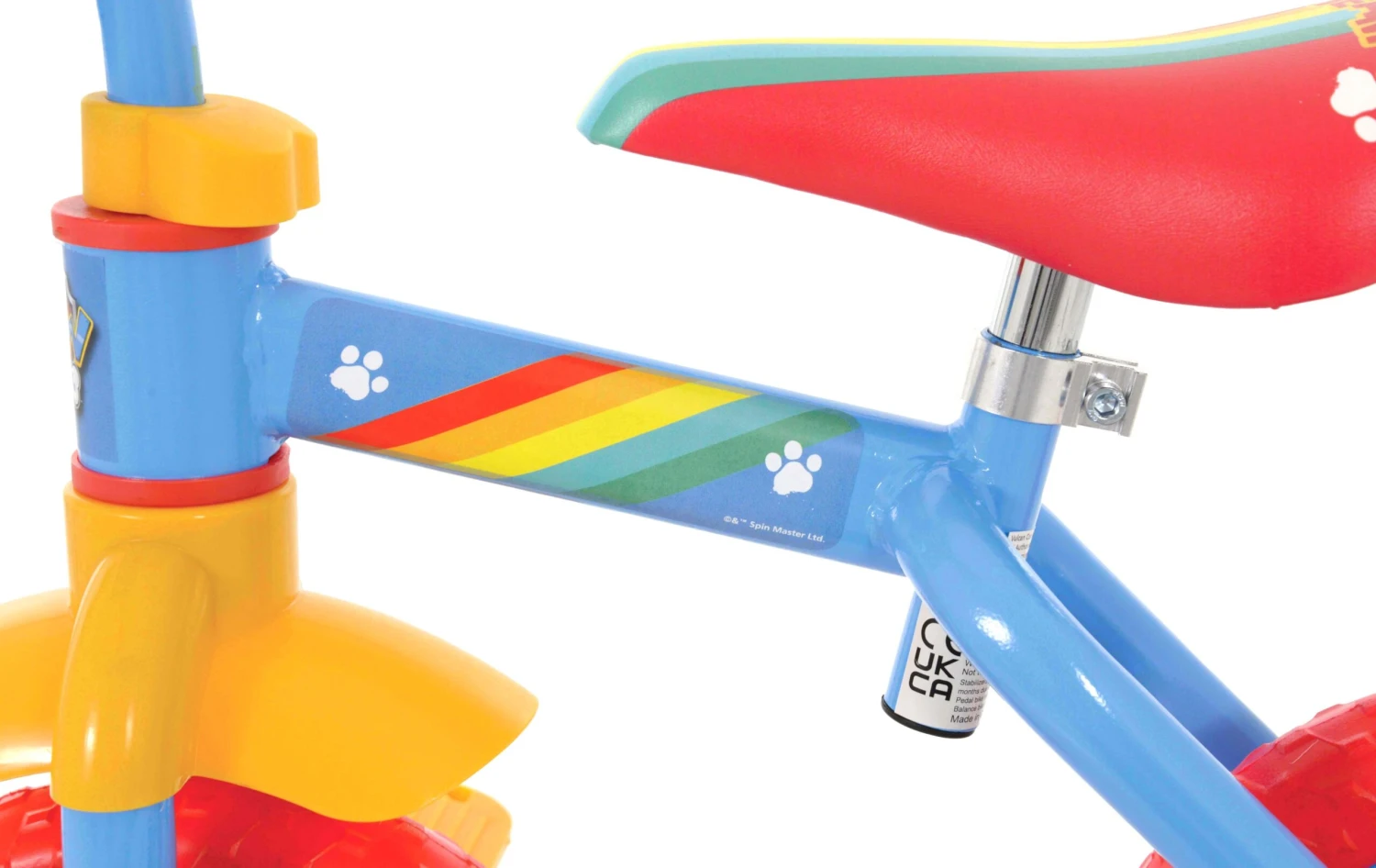 Paw Patrol 2 In 1 Training Bike - 10" Wheel 6 Paw Patrol 2 In 1 Training Bike - 10" Wheel - Image 4